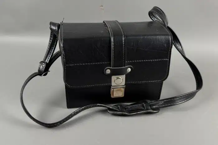 Spiegelreflexkamera Set in Tasche Cosina CT1 mit verschiedenen Objektiven und Blitz – Bild 12