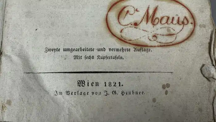 Anfangsgründe der Physik als Vorbereitung zum Studium der Chemie Benjamin Scholz 1821 - über 500 Seiten mit Tabellen – Bild 4