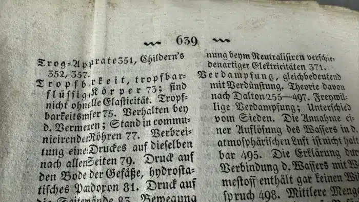 Anfangsgründe der Physik als Vorbereitung zum Studium der Chemie Benjamin Scholz 1821 - über 500 Seiten mit Tabellen – Bild 9