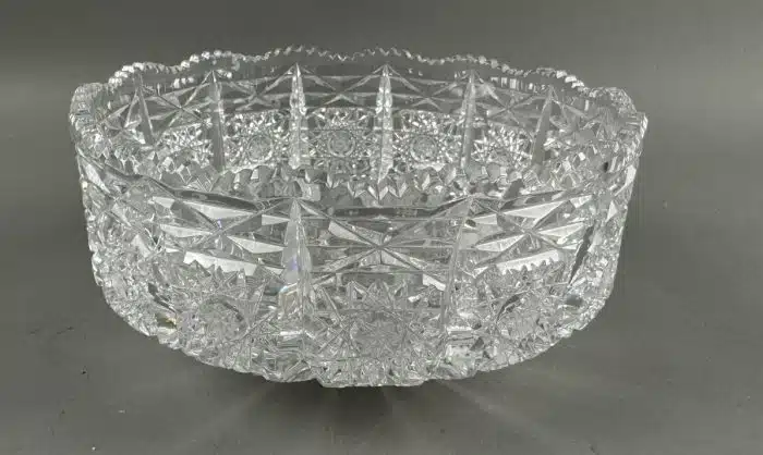Stölzle Bleikristall Schale Dm. 18 cm H 9 cm – Bild 2