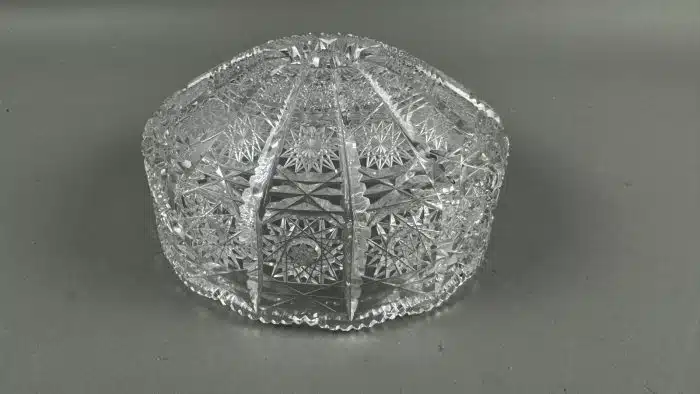 Stölzle Bleikristall Schale Dm. 18 cm H 9 cm – Bild 7