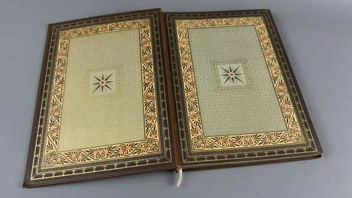 Amor und Psyche. Eine Dichtung in sechs Gesängen. Lpz., Titze, um 1885. 3 Auflage Stockfleckig – Bild 3