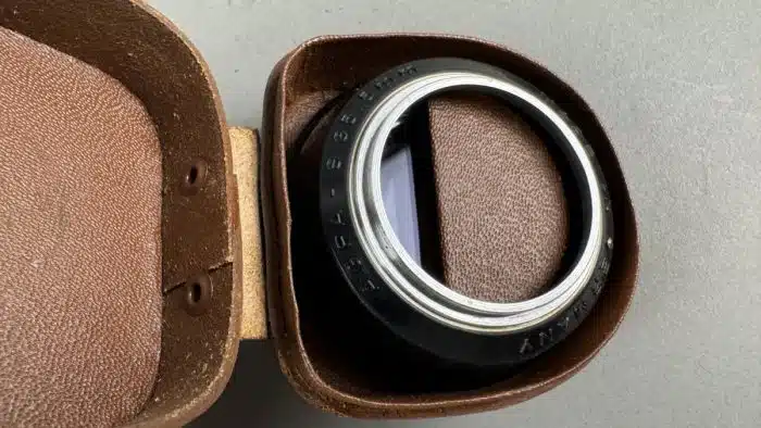 Agfa Optima  Compur Kammera mit versch. Objektiven im Lerderetui – Bild 4