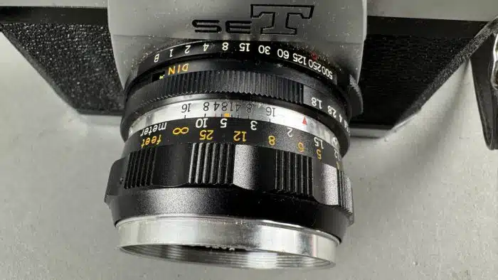 Kowa SET analoge Spiegelreflexkamera 35 mm - Kowa 50 mm mit Tasche  – Bild 7