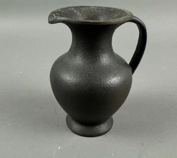 Messing Vase -  Krug H 12 cm