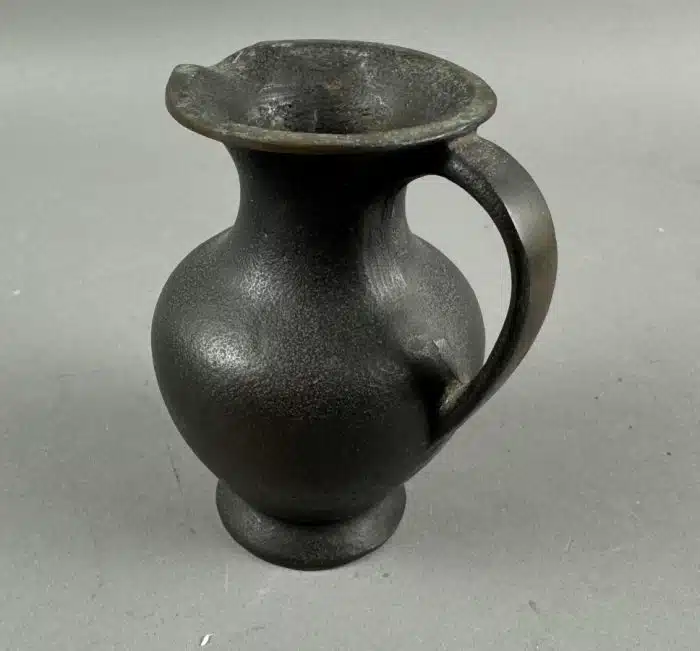 Messing Vase -  Krug H 12 cm – Bild 2