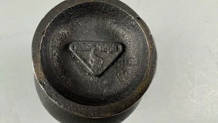 Messing Vase -  Krug H 12 cm – Bild 4