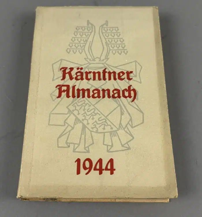 Kärntner Almanach 1944 - Die Gesellschaft der Freunde der Dichtkunst in Kärnten, Arnold Clementschitsch