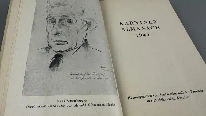 Kärntner Almanach 1944 - Die Gesellschaft der Freunde der Dichtkunst in Kärnten, Arnold Clementschitsch – Bild 2