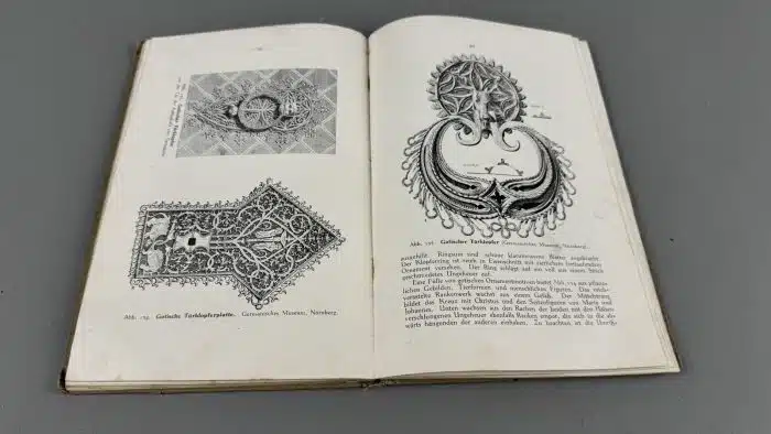 Kurzgefaßte Stillehre für Kunstschlosser Metzger Max (Autor) 1902 – Bild 10