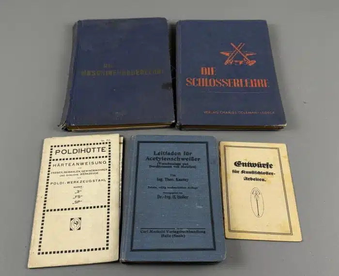 Sammelbücher über Schlosser Maschinenbauer uvm. Siehe Bilder