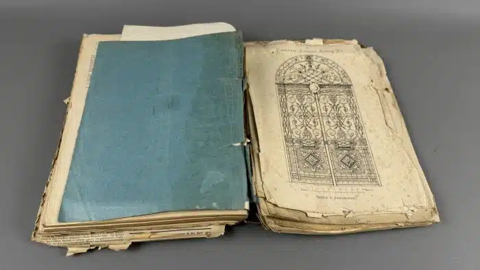 Der Bau und Kunstschlosser 1921 Fachzeitschrift  des Reichsverbandes deutscher Schlosser - Innungen – Bild 5