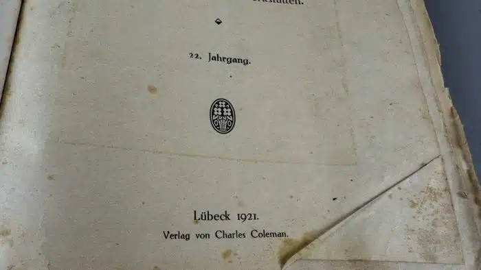 Der Bau und Kunstschlosser 1921 Fachzeitschrift  des Reichsverbandes deutscher Schlosser - Innungen – Bild 6