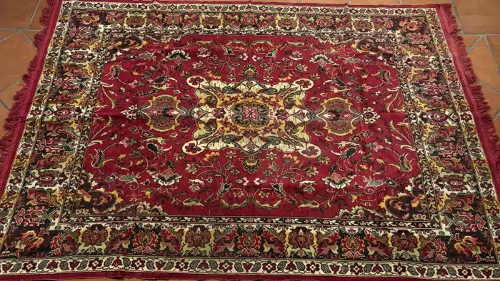 farbenfroher Teppich 190 x 130 cm – Bild 2