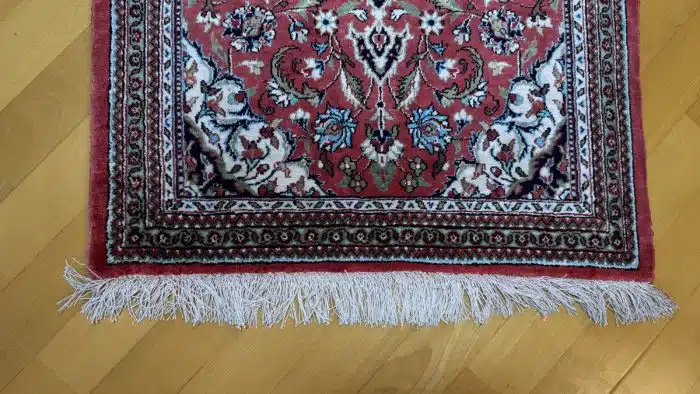 schöne farbenfroher Perserteppich 86 x 58 cm – Bild 3