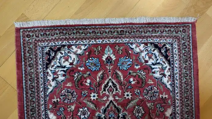 schöne farbenfroher Perserteppich 86 x 58 cm – Bild 5