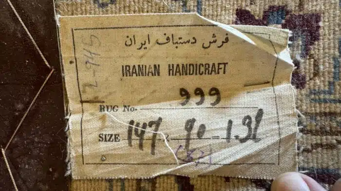 Perserteppich Iran 147 x 90 cm siehe Bilder – Bild 8