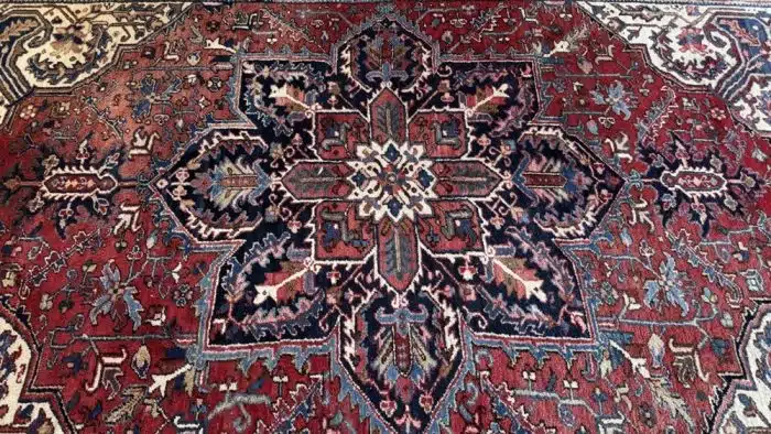 grosser farbenfroher Perserteppich 360 x 235 cm – Bild 4