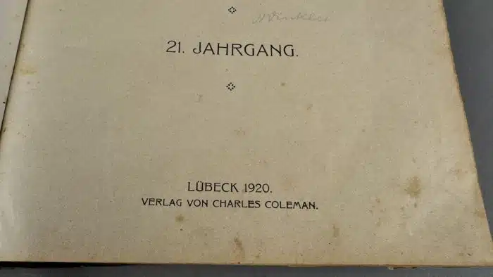 Der Bau und Kunstschlosser 1920 Fachzeitschrift  des Reichsverbandes deutscher Schlosser - Innungen – Bild 3