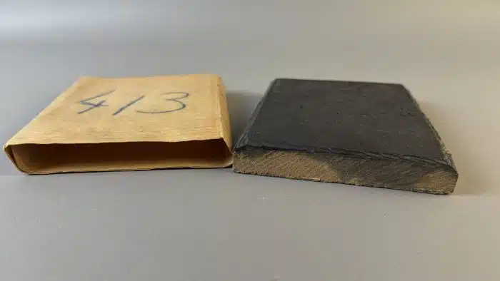 Switbert Lobisser – ORIGINAL Holzstock / Druckstock –  Op 413 Ehrentraud Schnürch geb.Reichl Vermählung - 12,5×16,5cm Absolute Rarität – Bild 7
