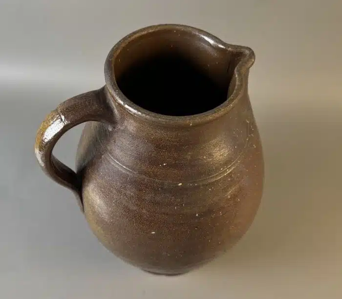 Switbert Lobisser - Aus persönlichem Besitz -  Großer  Steinzeug - Steingut Krug H.32 cm – Bild 2
