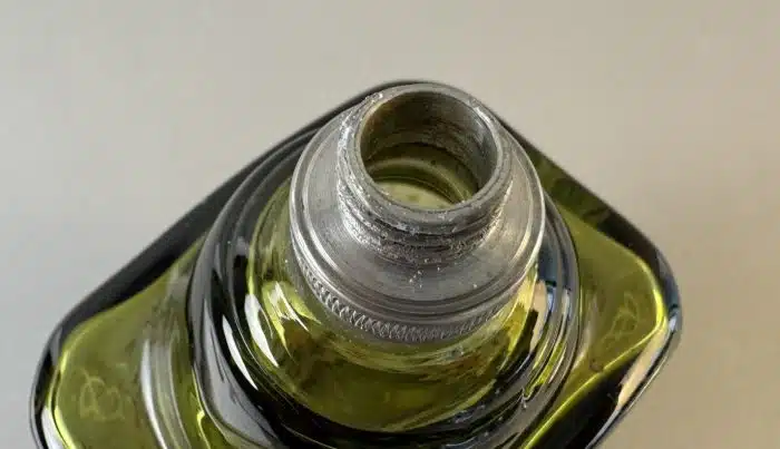 Switbert Lobisser - Aus persönlichem Besitz -  Bemalte Mundgeblasene Flasche mit Verschluss H 19 cm – Bild 8