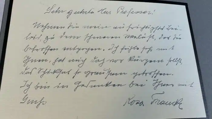 Switbert Lobisser - Aus persönlichem Besitz - 3 Stück Kondolenzschreiben zum Ableben seiner Ev 1933 – Bild 2