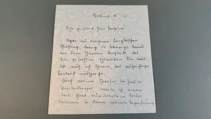 Switbert Lobisser - Aus persönlichem Besitz - 3 Stück Kondolenzschreiben zum Ableben seiner Ev 1933 – Bild 5