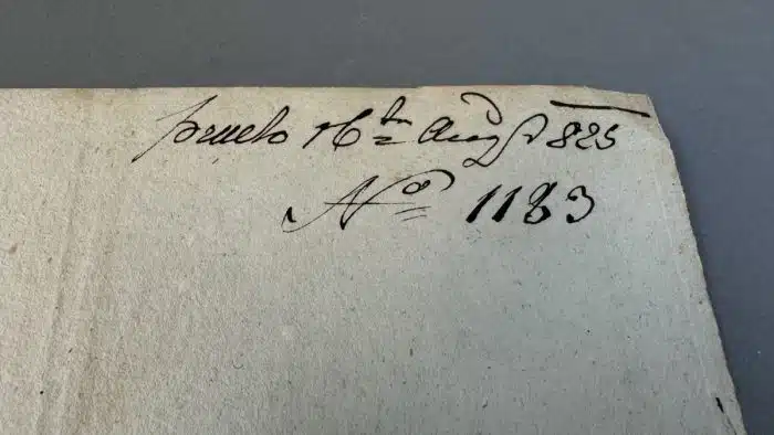 Switbert Lobisser - Holzschnitt - auf altem Brief von 1825 - Op.257  Exlibris Dr. Hans Kellner 20,5x32,5 cm  signiert nummeriert – Bild 5