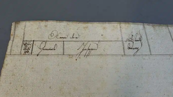 Switbert Lobisser - Holzschnitt - auf altem Brief - Op. 241  Karl und Maria Stosius  22,5x35,5 cm  signiert nummeriert – Bild 5