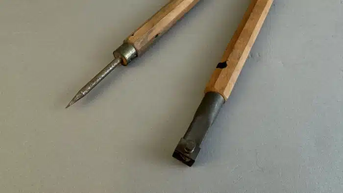 Switbert Lobisser - Aus persönlichem Besitz - Großer Zeichenzirkel L 52 cm – Bild 3