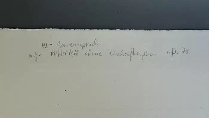 Switbert Lobisser - Holzschnitt - Op. 70 Bauernspruch 41,5x60 cm – Bild 5