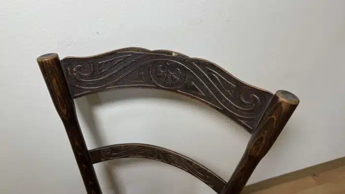 Jugendstil-Sessel - Bugholzsessel – Bild 3