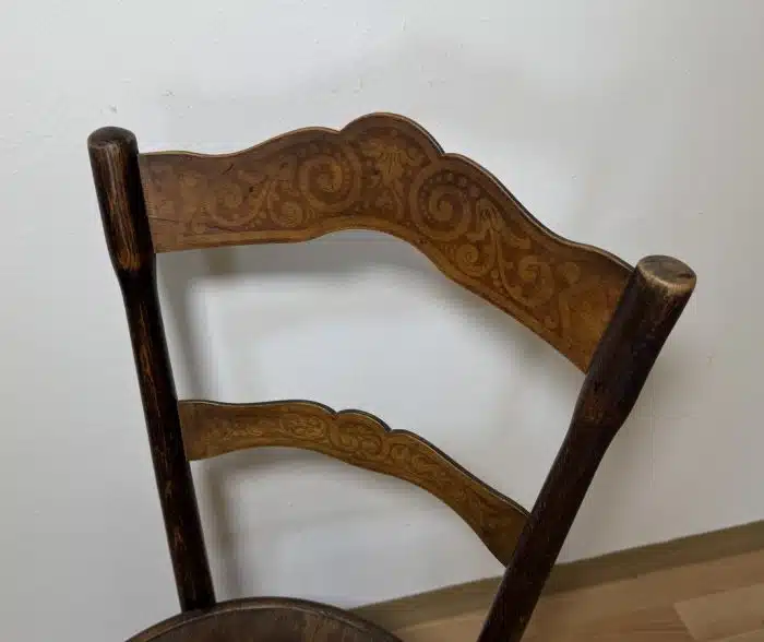 Jugendstil-Sessel - Bugholzsessel – Bild 2
