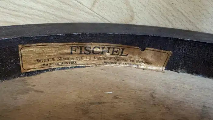 Jugendstil-Sessel - Bugholzsessel – Bild 7