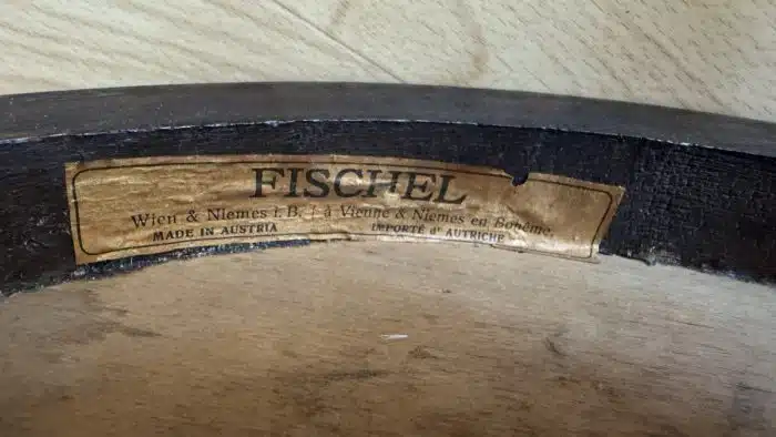 Jugendstil-Sessel - Bugholzsessel – Bild 8