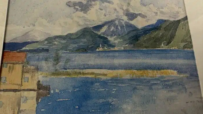 Aquarell Seenlandschaft – Bild 4