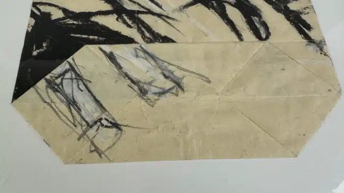 Kunstwerk auf Papier Sack – Bild 3