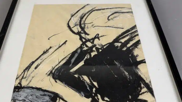 Kunstwerk auf Papier Sack – Bild 4