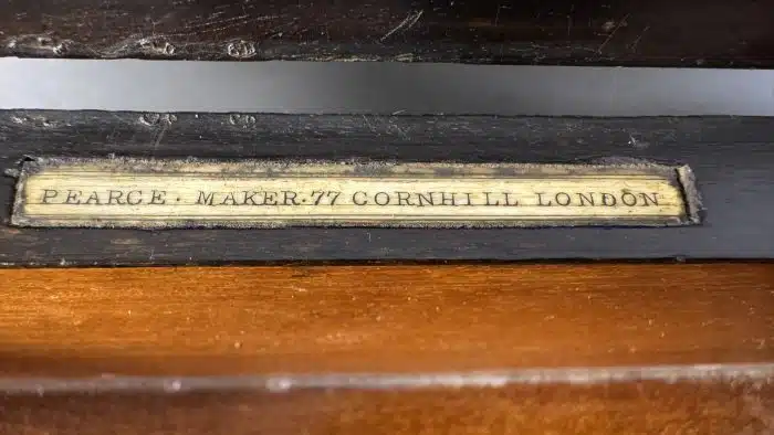 Nähschatulle Schreib Box von Pearce Maker London – Bild 11