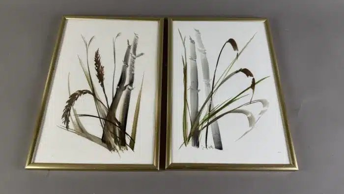 zwei Aquarelle