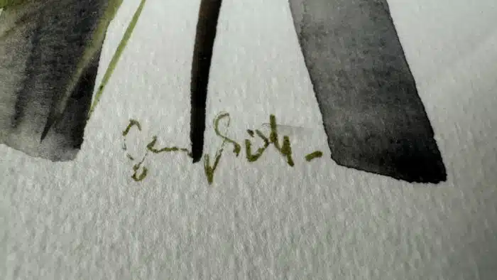 zwei Aquarelle – Bild 3