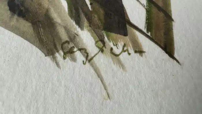 zwei Aquarelle – Bild 4