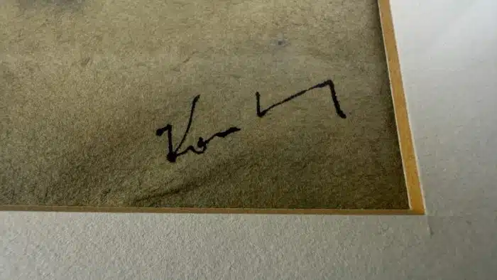Kohlezeichnung Akt Galerie Schöninger Berlin – Bild 3