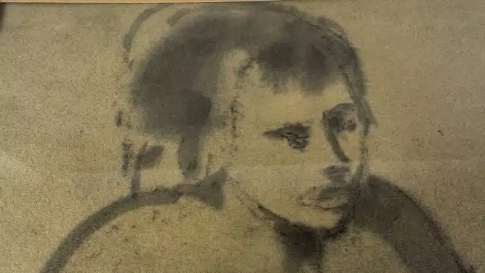 Kohlezeichnung Akt Galerie Schöninger Berlin – Bild 4