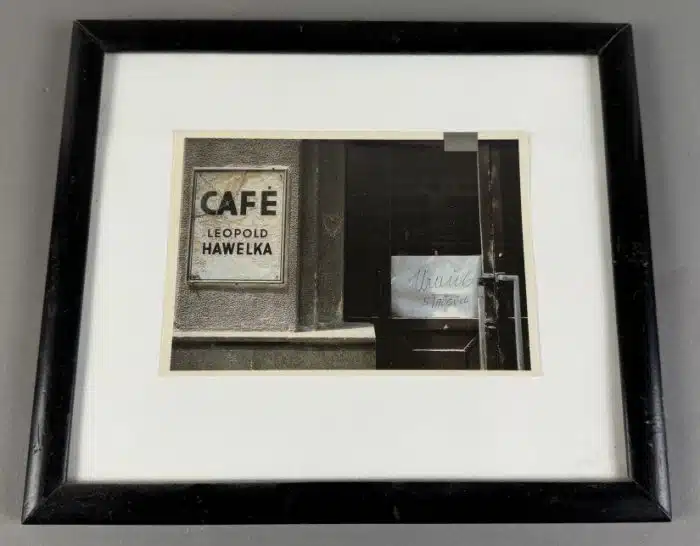 Möglich Franz Zadrazil ? Cafe Leopold Havelka  Vz