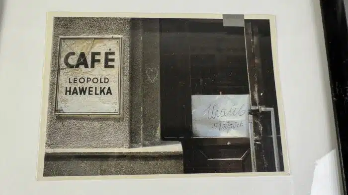 Möglich Franz Zadrazil ? Cafe Leopold Havelka  Vz – Bild 2