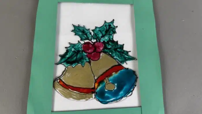 bemalte Weihnachtsdeko mit Widmung – Bild 2
