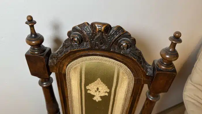 Sessel  Polster in Sitzfläche und Rückenlehne - Gründerzeit – Bild 3