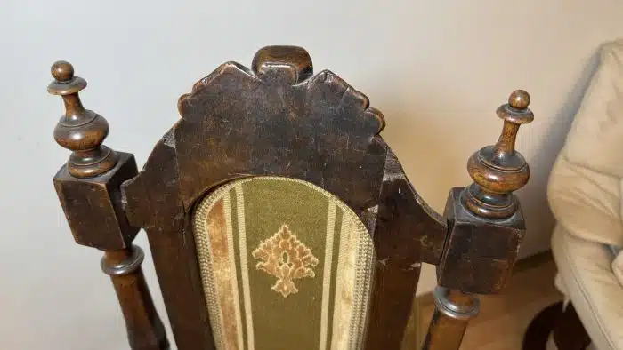 Sessel  Polster in Sitzfläche und Rückenlehne - Gründerzeit – Bild 5